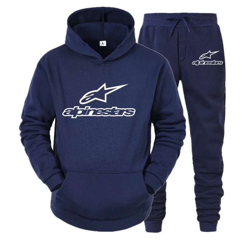 

Men Sweatshirt Solid Color Man Hoody Alpinestars Sports hoodies + pantsuits comfortable and stylish for men and women Sweatshirt