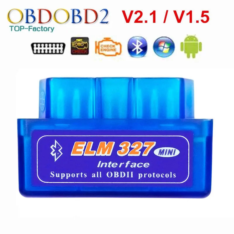 2022 Супер Мини ELM327 Bluetooth V2.1 OBD2 автомобильный диагностический инструмент ELM 327 для