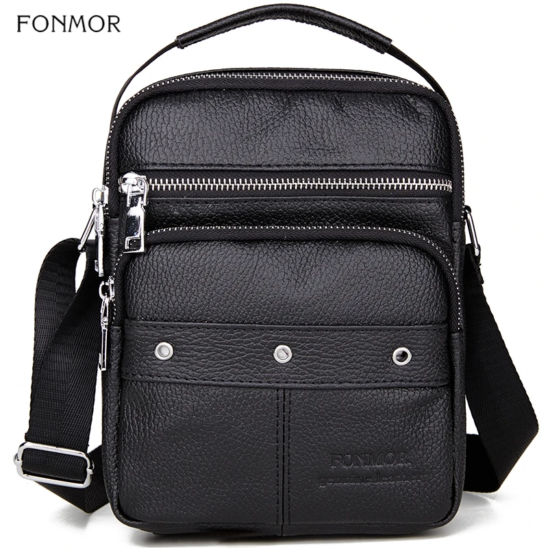 Сумка мессенджер на плечо Fonmor Мужская из 2019 натуральной воловьей кожи| |