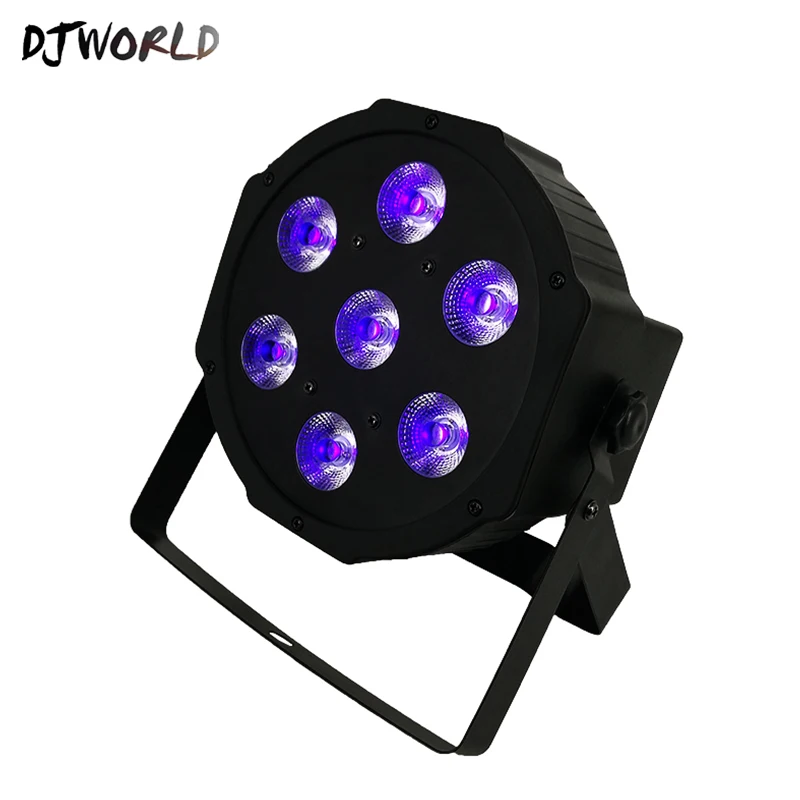 Djworld беспроводной пульт дистанционного управления 7x3 Вт фиолетовый цвет 7x18 RGBWA UV