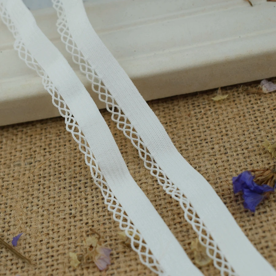 Эластичные ленты #1375 белого цвета для нижнего белья трусики бюстгальтер