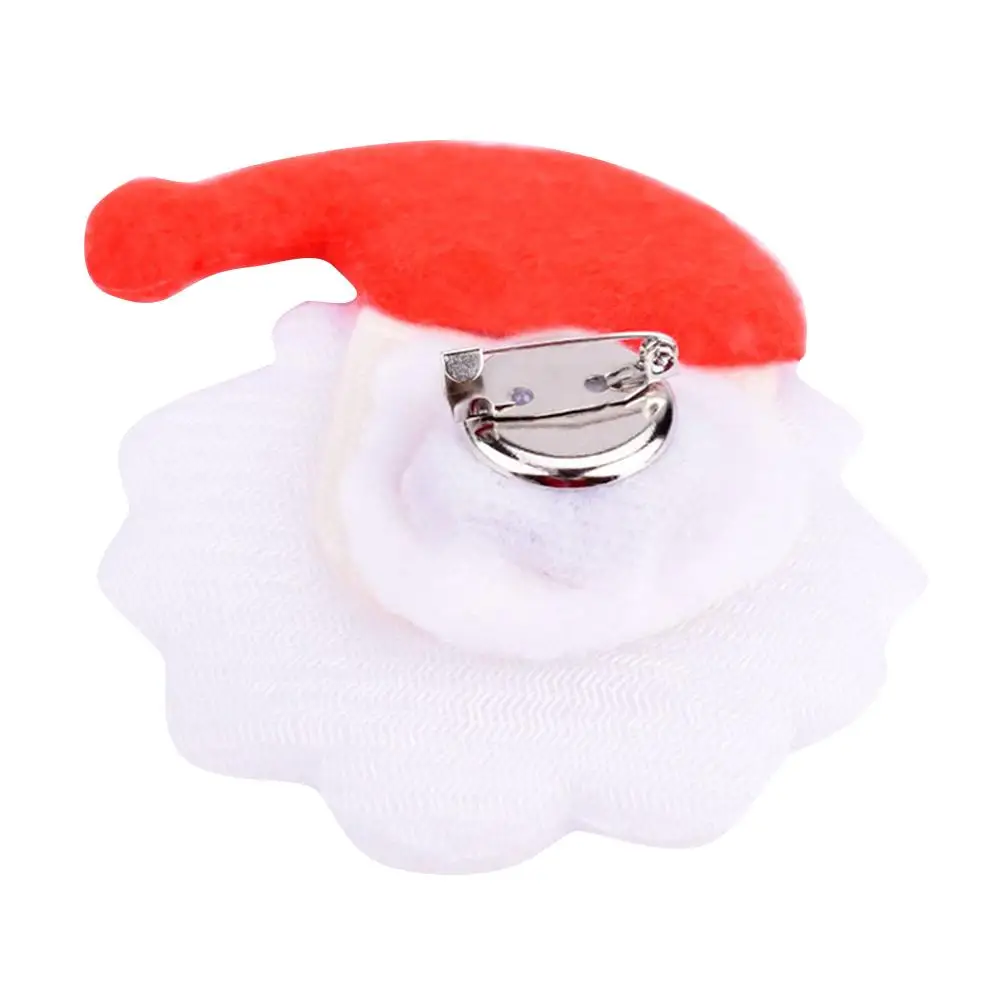 Рождественские Броши рождественские булавки освещение светодиодный значок