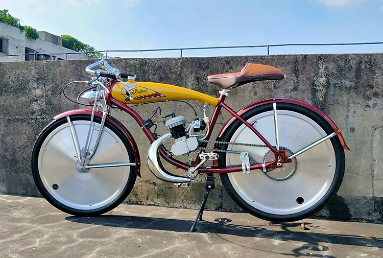 26 дюймов винтажный топливный велосипед пляжный 140 шт. спицевое колесо индийская