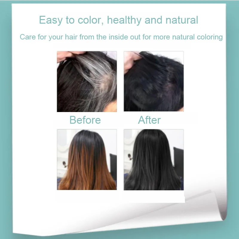 Постоянная Краска для волос Органическая натуральная растительная краска