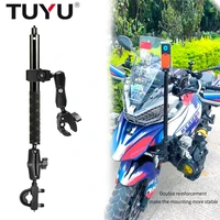 motorcycle camera holder handlebar bracket clamp bike mount for gopro max hero 10 dji invisible selfie stick for insta360 one x2