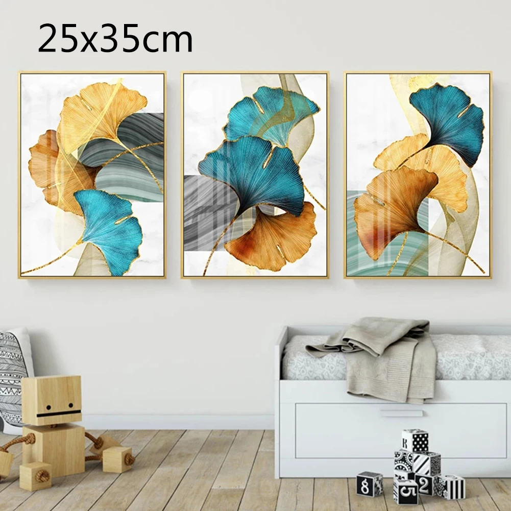 

NEW Plant Leaf Abstract Poster Nordic Canvas Print Wall Art Painting Poster Print Wall Art Picture Modern Living Room Decor