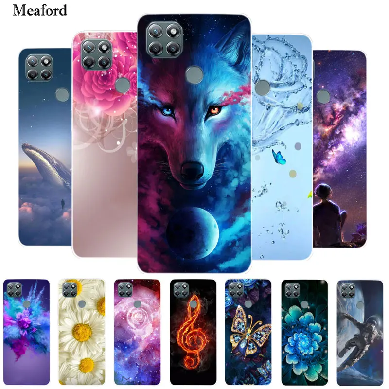 For Lenovo K12 Pro Case XT2091 Bumper Silicone TPU Soft Phone Cover For Lenovo Lemon K12 Pro K 12 K12Pro Cases Cartoon funda