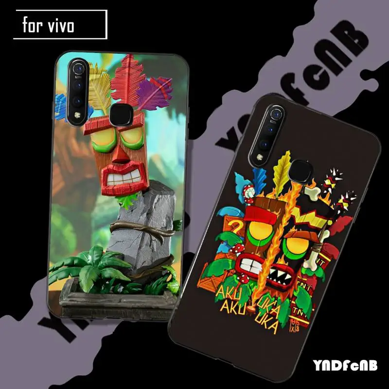 Силиконовый чехол Aku для телефона vivo u3x Y11 Y12 Y19 Y81 Y91C V9 V17 V15 pro|Бамперы| |