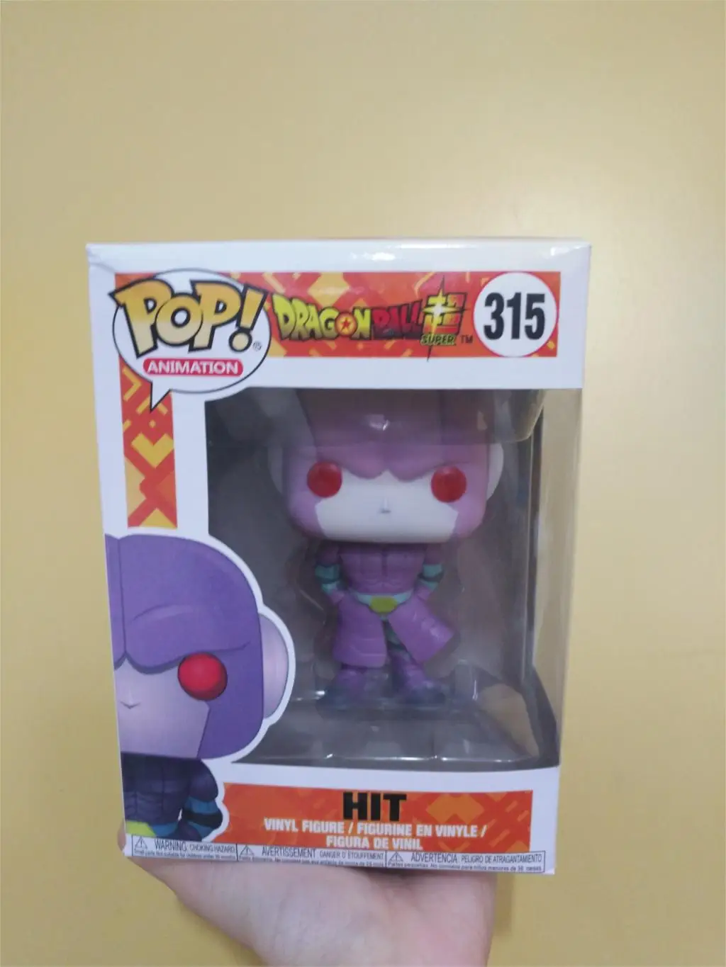 315 with box Funko Pop аниме Dragon Ball Z персонаж 10 см Милая виниловая Модель Куклы Фигурки игрушки - Цвет: 315 with box