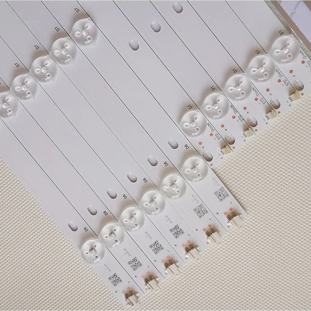 12 шт. новая светодиодная подсветка совместимая с Φ 55D3000 D2000 светодиодный 55d2000i|Светодиодные ленты| |