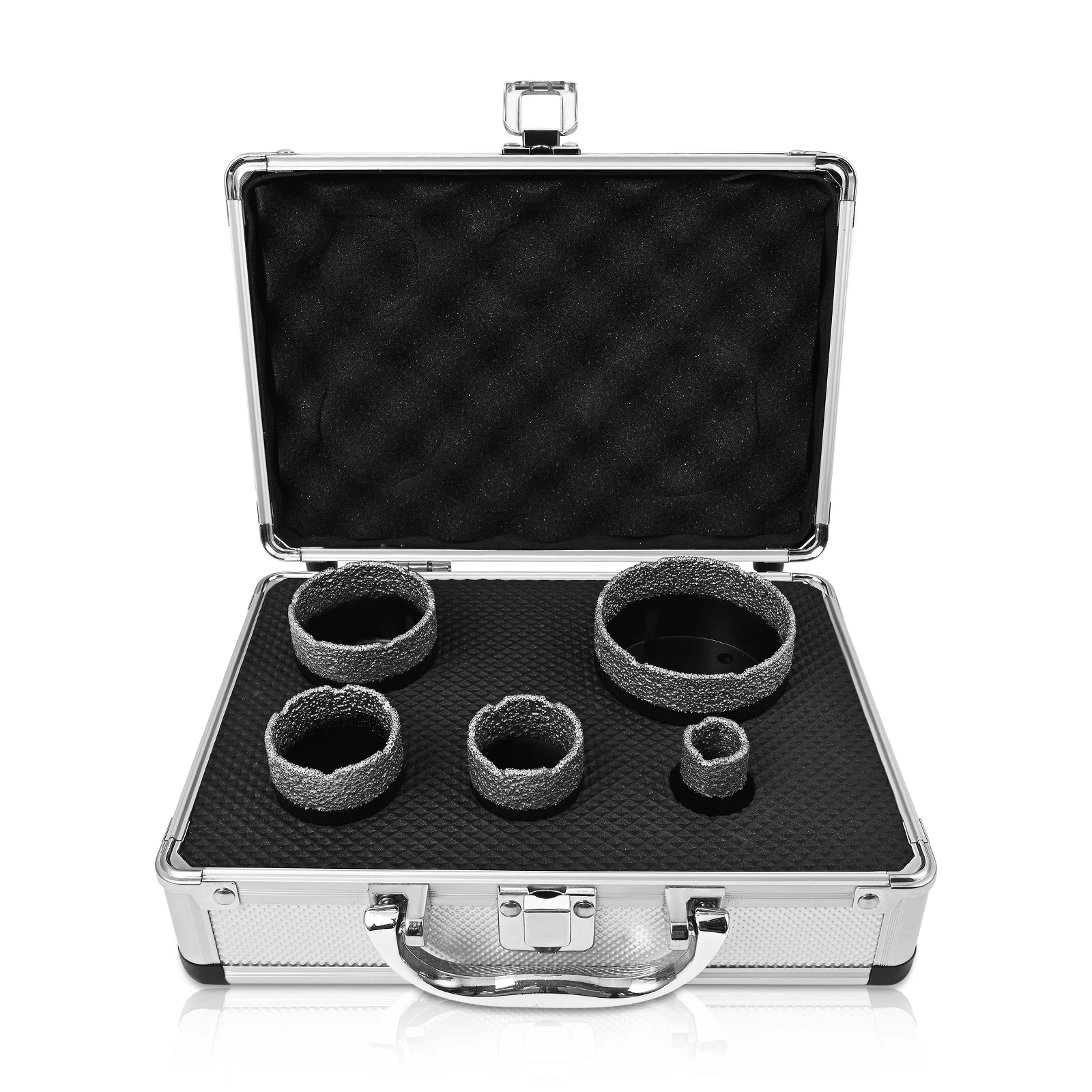 

20/35/40/50/68 mm Vacuum Brazed Diamond Core Bit Perforating Drill Bit Set For Drilling Ceramic Tiles, Granite, Pebbles ,Marble