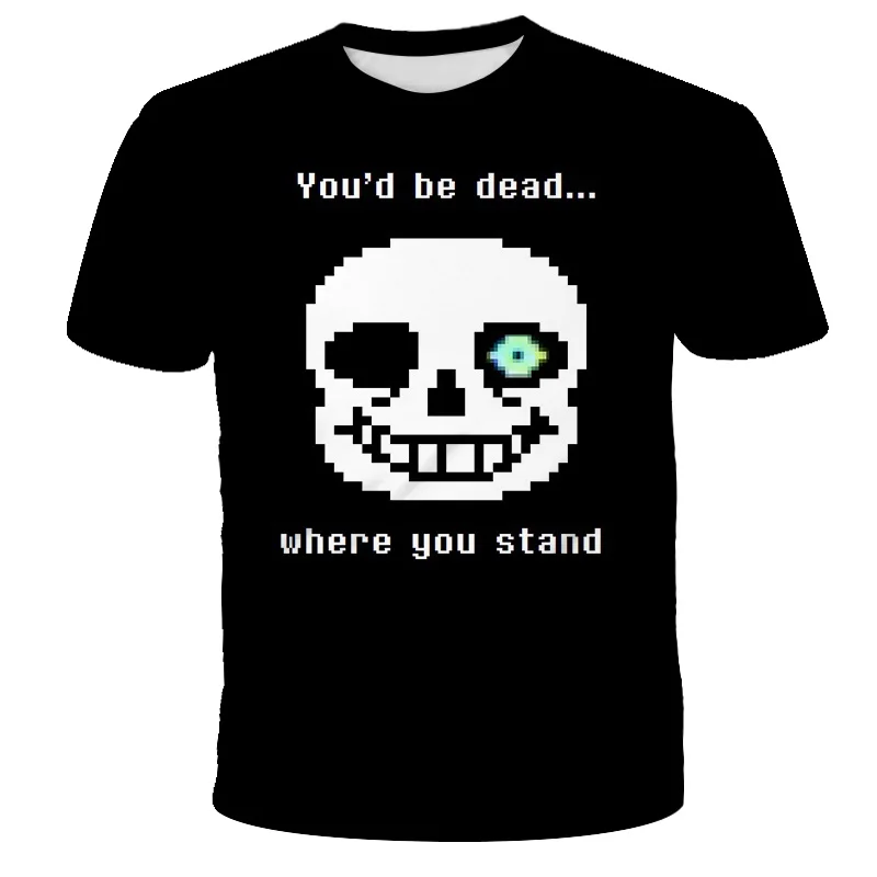 

2021 summer cool t-shirt men's and women's children's game Legend 3D printed top fashion T-shirt Casual Short Sleeve