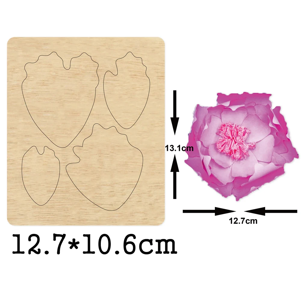 

Flower Cutting Dies 2020 New Die Cut &Wooden Dies Fit Common Die Cutting Machines on the Market For Leather Cloth Paper Crafts