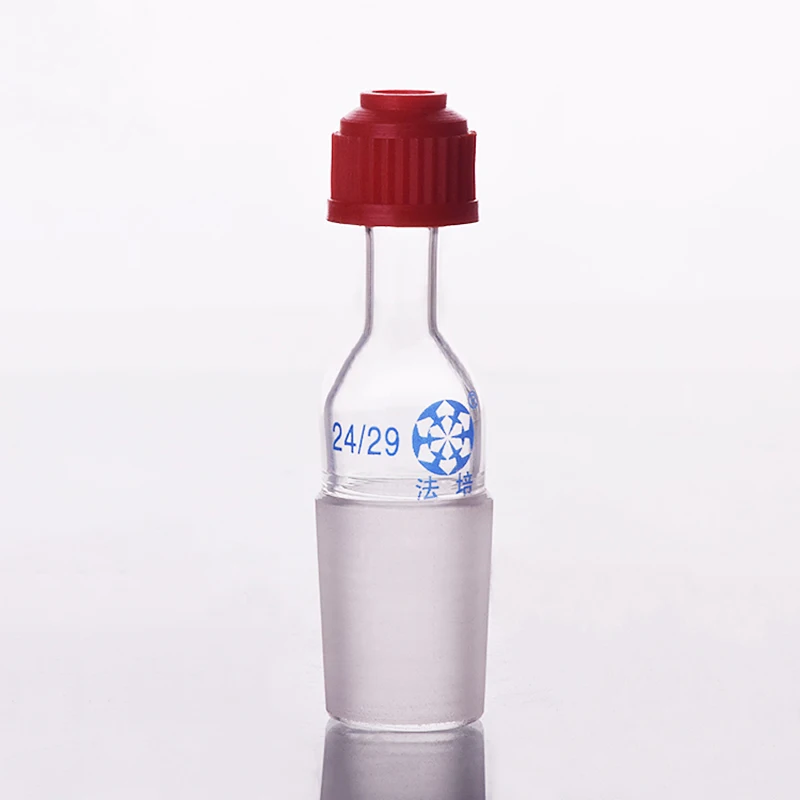 Kup Regulowane Złącze Termometru 24/29, śrubowa Osłona Termometryczna, Złącze Szkła Laboratoryjnego, Adapter Termometru