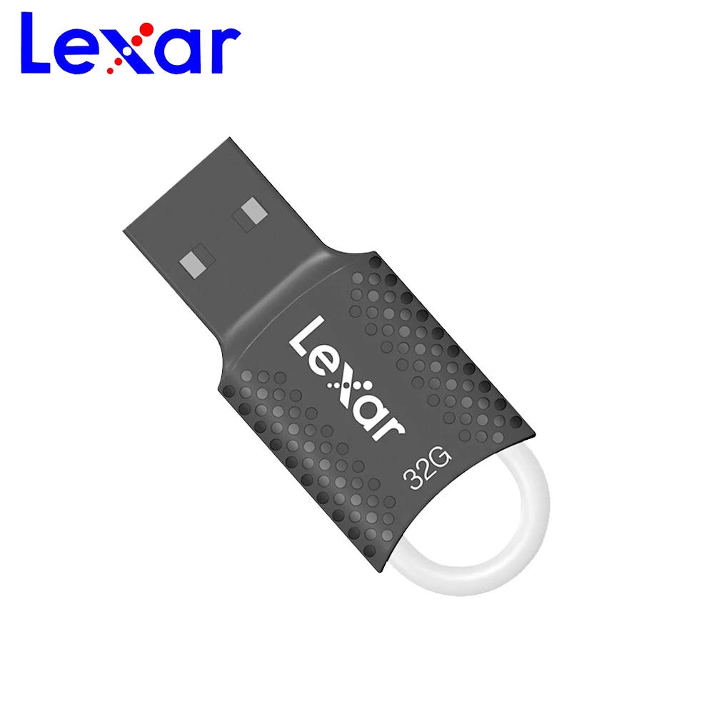 100% Оригинальный USB флеш накопитель Lexar PendriveV40 64 ГБ 32 16 2 0 портативный мини карта