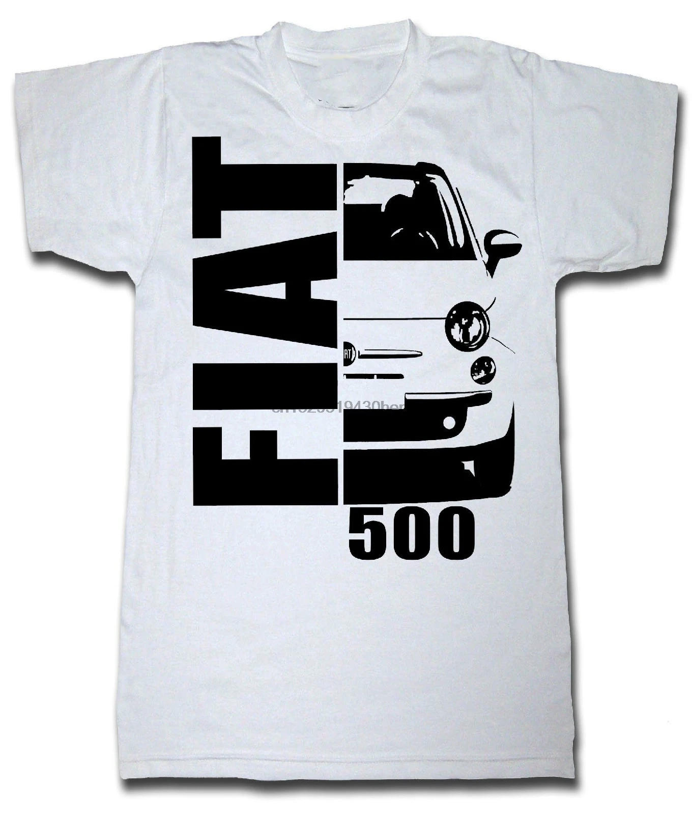

Мужская футболка для автомобиля класса Fiat 500