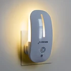 Светодиодный ночник Sensky с пассивным ИК датчиком движения светильник Настенный светильник с вилкой, для спальни, украшение детской комнаты, для чулана, коридора, прихожей