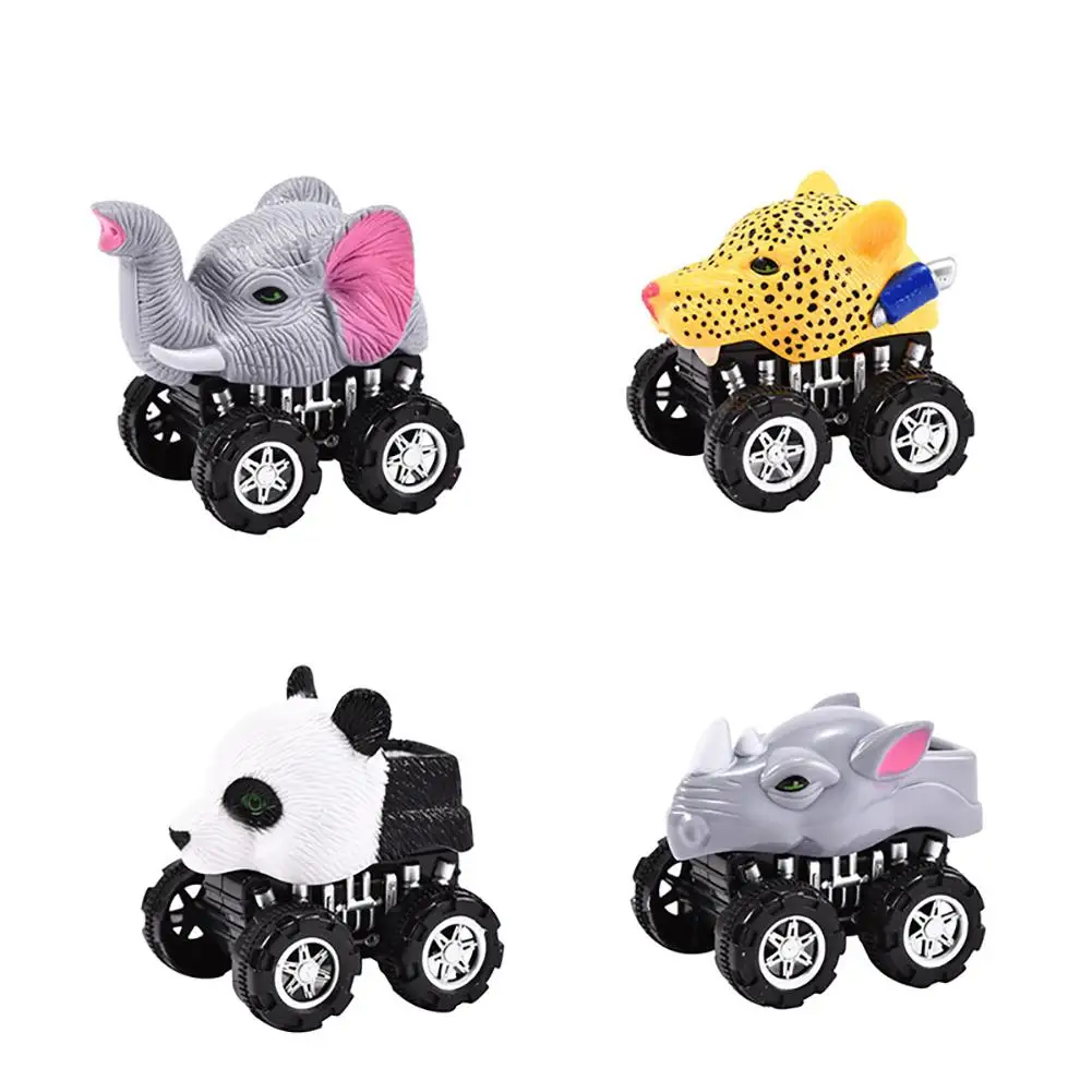 Детская Игрушечная машина модель игрушки имитирующая панду леопардовое