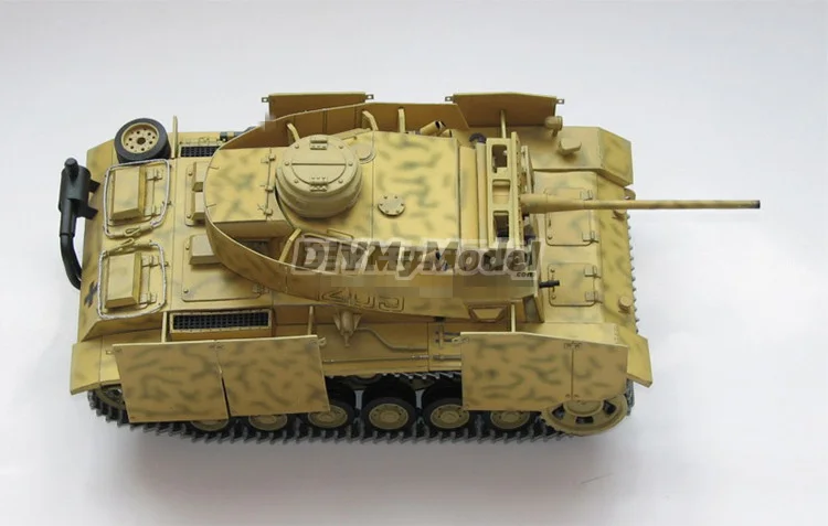 DIYMyModel1:25 Scale WWII PzKpfw III Ausf.M Medium Tank DIY Handcraft PAPER MODEL KIT Puzzles hechos a mano Toy DIY-3