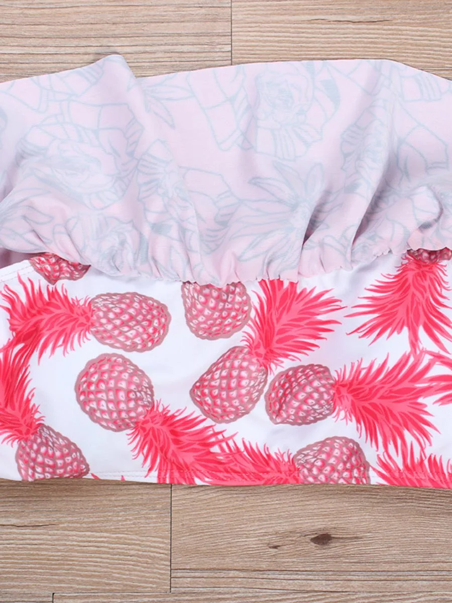 Beachwear Female Maillot Brazilian Summer Women Set Ruffle Push Up Sexy Bathing Suit Triangle Sets | Женская одежда