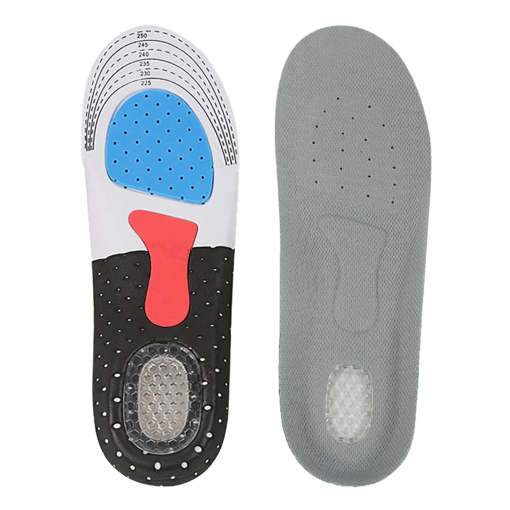 Спортивные гелевые стельки для бега мужчин женщин обуви ортопедическая