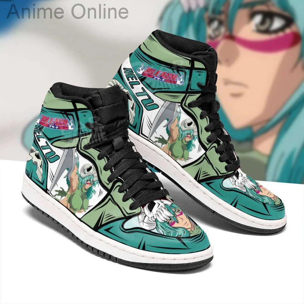 

Sexy Nel Tu Sneakers Bleach Anime Shoes Fan Gift Idea MN05