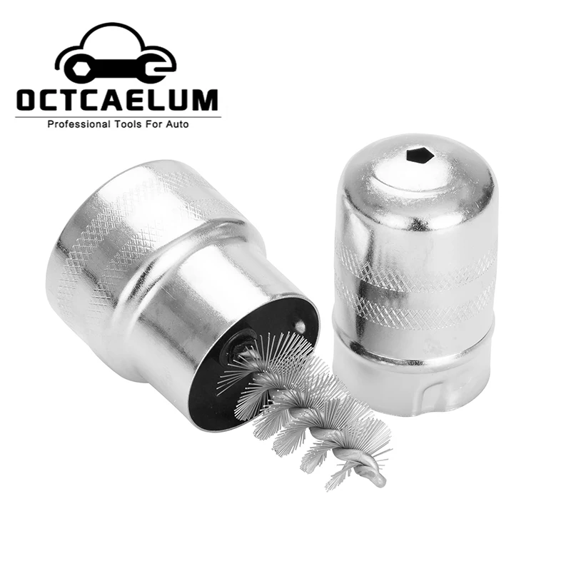 Универсальная щетка для чистки клемм аккумуляторных батарей VW Audi Toyota Honda BMW Mercedes