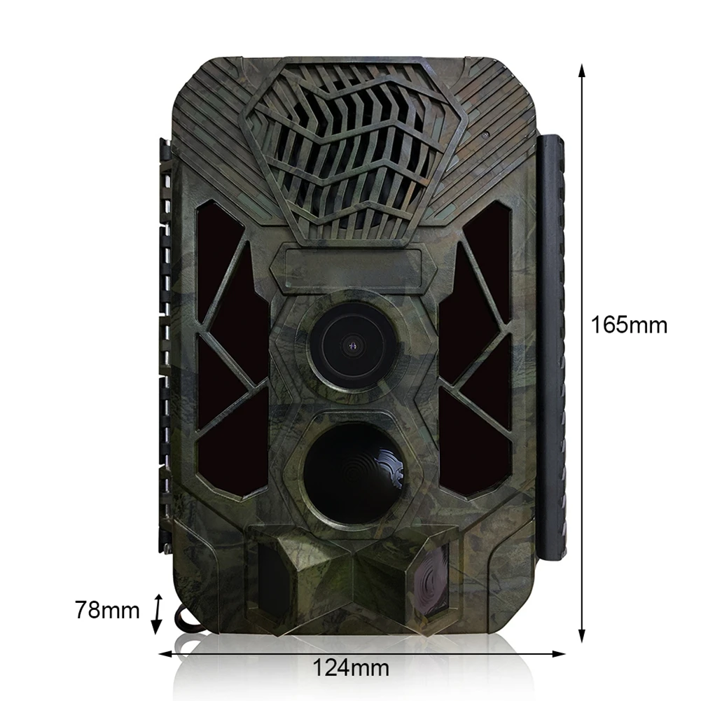 

New 20MP Outdoor Hunting Camera HD 1080P Outdoor Trail Camera Night Vision Motion Activated Hunting Cam for Wildlife Monitoring