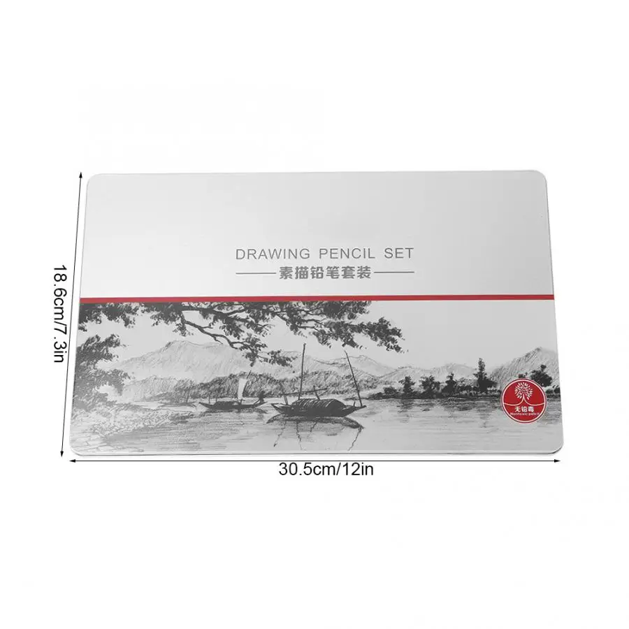 Новый угольный набор карандашей профессиональные художественные карандаши для