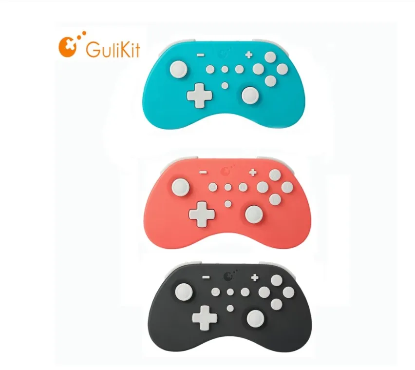 

Gulikit Elves PRO NS19 Game Controller Dual Vibration Motor Wireless Bluetooth Gamepad For Switch Win PC Android Phone Joystick