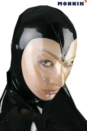 Латексная Маска MONNIK сексуальная латексная маска резиновый капюшон для унисекс