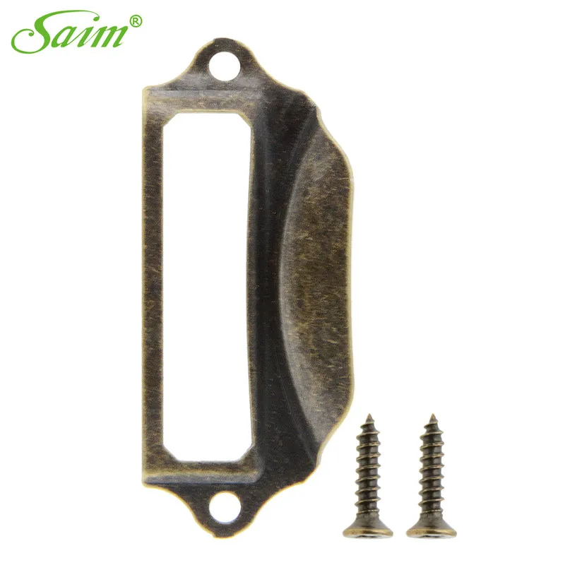 Saim выдвижная ручка для ящика фрикционная этикетка рамка выдвижного чехол шкафа