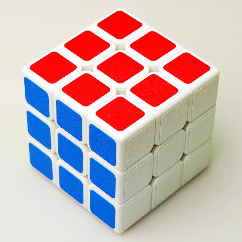 Wdyzd 3x3x3 магический куб профессиональный 5 7 см Черно белый и матовый стикер