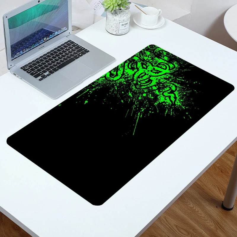 

Razer Mousepad Anime Mouse Pad Gamer Genshin Impact Gaming Accessories Mice Keyboard PC Computer Desk Mat Large XL HyperX Carpet