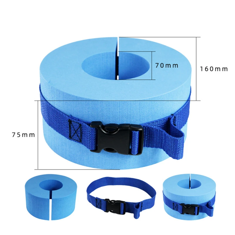 

1pcs New Paired Floating Foam Water Exercise Aerobics Swimming Weights Aquatic Cuffs For Ankles Arms Swimming Ring