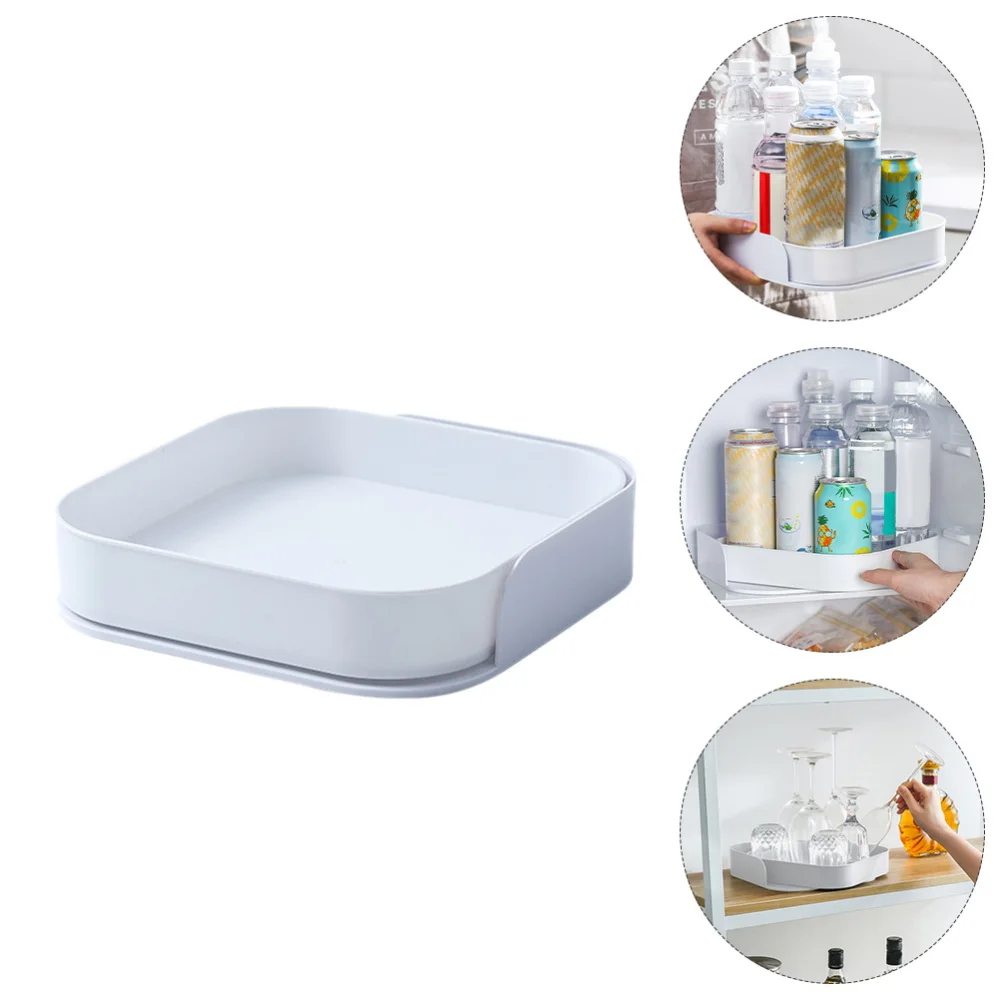 

1pc Rotating Storage Rack Condiment Storage Rack Condiment Storage Rack for Home