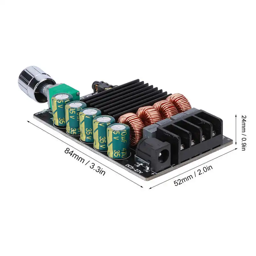 Плата цифрового усилителя 100Wx2 HIFI 2 0 Stereo AMP высокой мощности аксессуар для платы