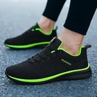 Дышащие мужские кроссовки, сетчатая повседневная обувь, модные удобные уличные лоферы на шнуровке для студентов, Top1