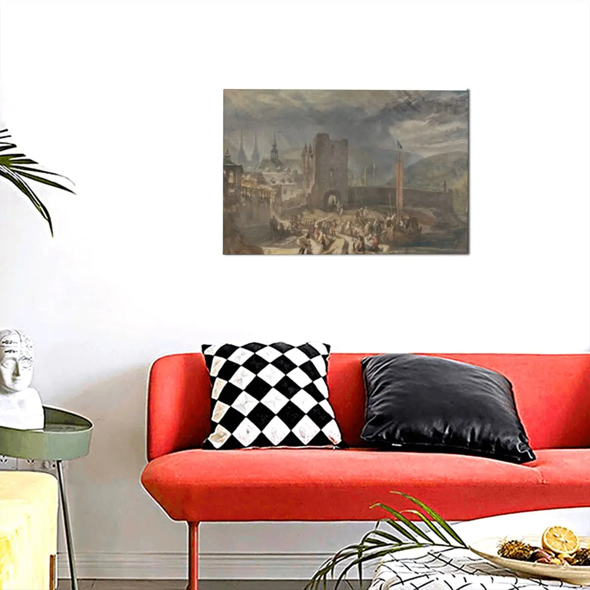 

William Turner Painting Fashion Cute Decoration Pictures Wood Bedroom Room Decor