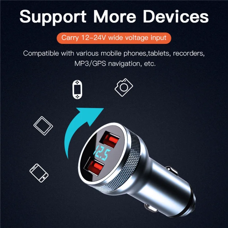 USB Автомобильное зарядное устройство для iphone 12 11 36 Вт Quick Charge 3 0 быстрой зарядки