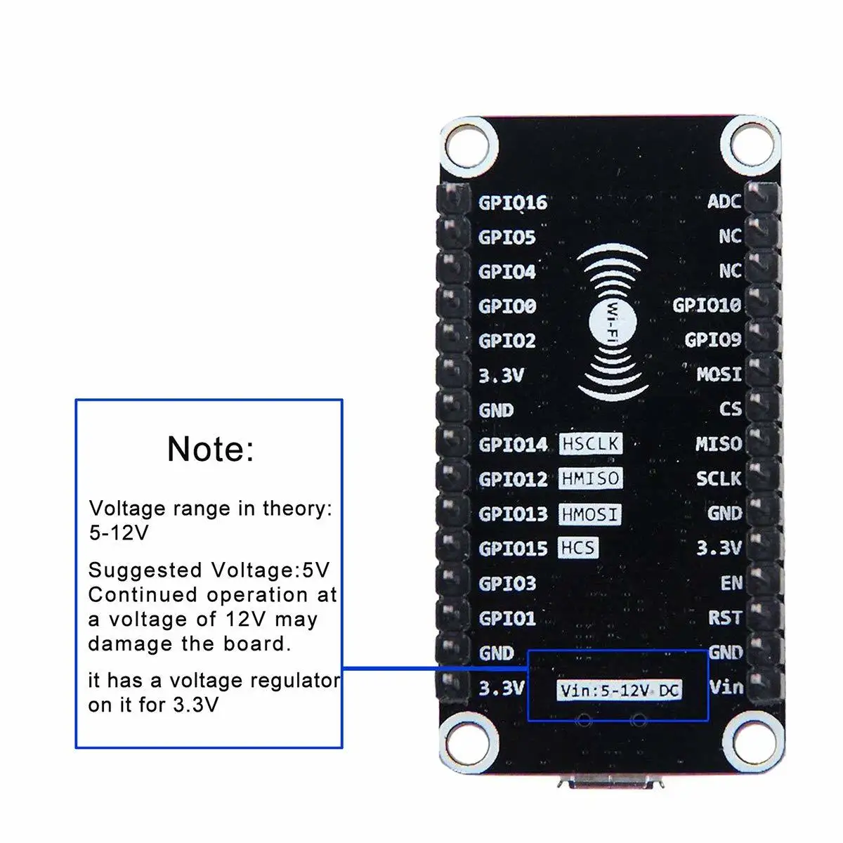 Модуль Nodemcu Esp8266 ESP-12F Lua Cp2102 интернет Wi-Fi макетная плата работает для Arduino Ide micropython -