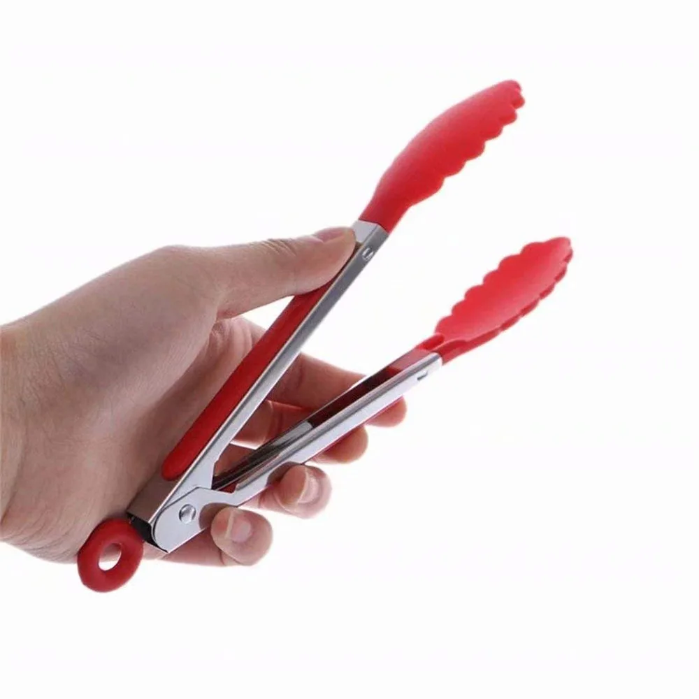 Пищевой силикон пищевые щипцы кухонные кухонная утварь зажимы-щипцы зажим