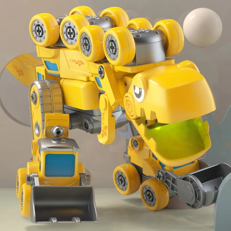 

Children Deformed Autobot DIY Disassembly Toy Assembling Car Educational Screw