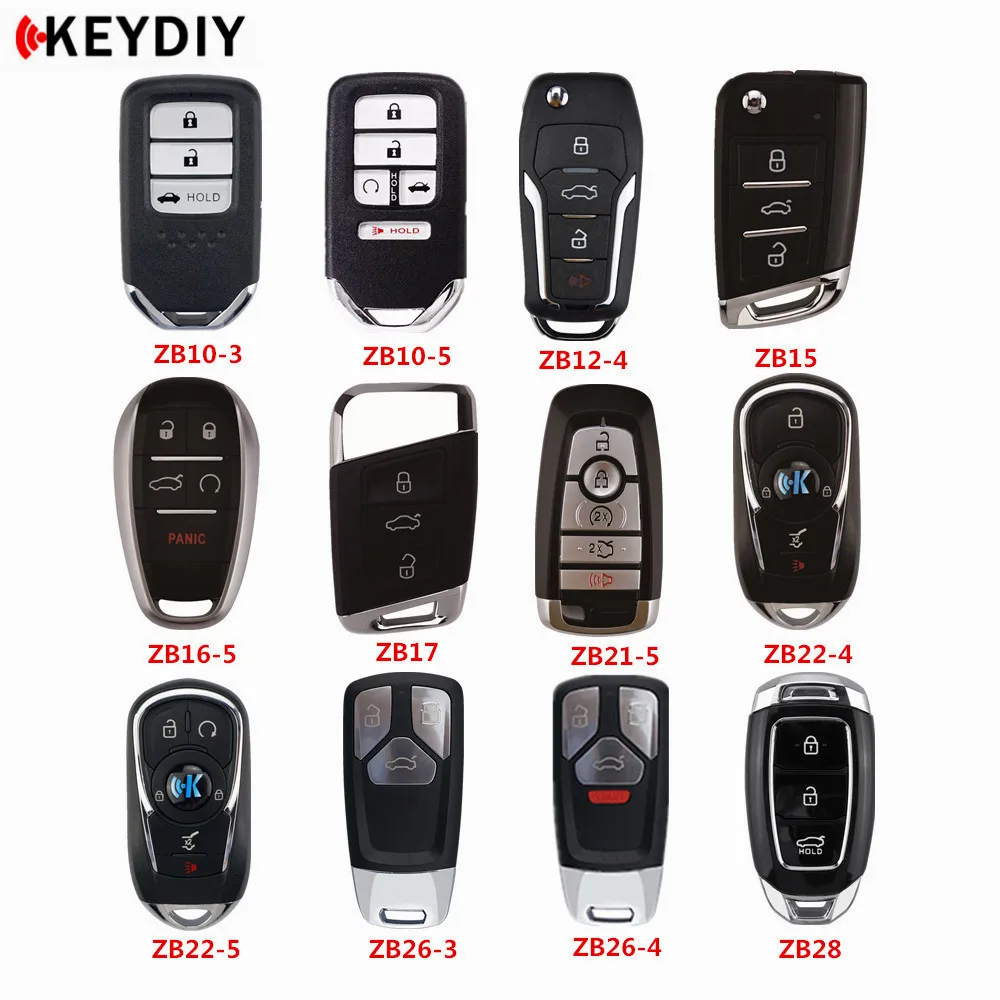 KEYDIY KD смарт-ключ ZB10 ZB12-4 ZB15 ZB16 ZB17 ZB19 ZB21-5 ZB22/4 ZB28 ZB Series дистанционный ключ для