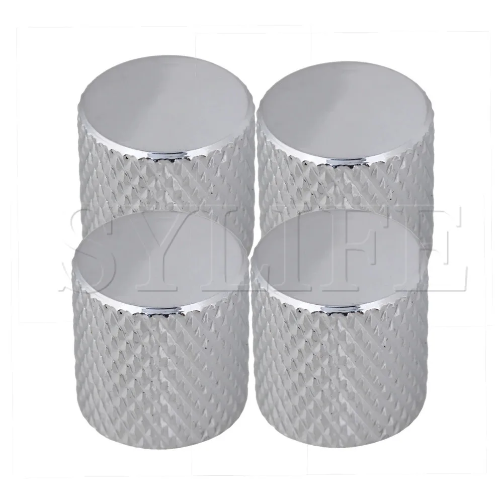 4 шт Хромированные Металлические плоские тональные ручки для