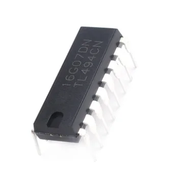 TL494CN ШИМ-регулятор напряжения прямого включения в контроллер переключателя DIP-16, новый оригинальный бренд, 10 штук в упаковке.