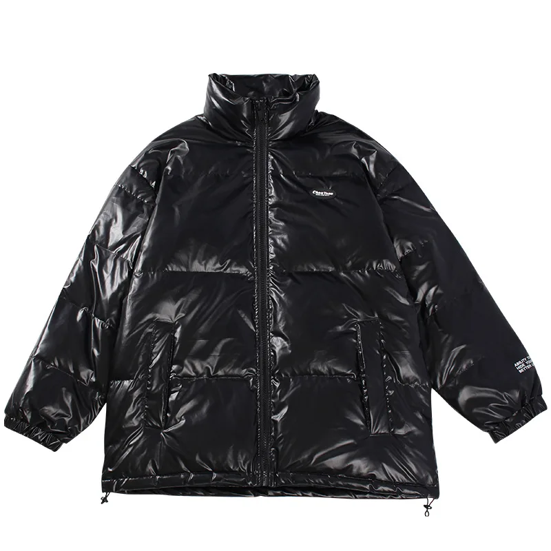 

Reflective Men'S Down Coat High Street Trendy Casual Thicken Warm Jacket Japanese Vintage Fashion Male Winter Outerwear Canada