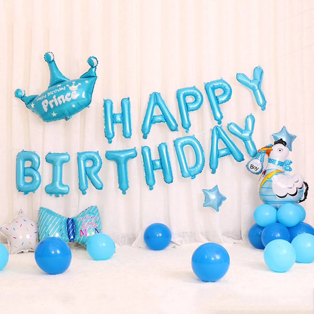 Разноцветные шары на день рождения Набор радужных алфавитов латексные свадебные