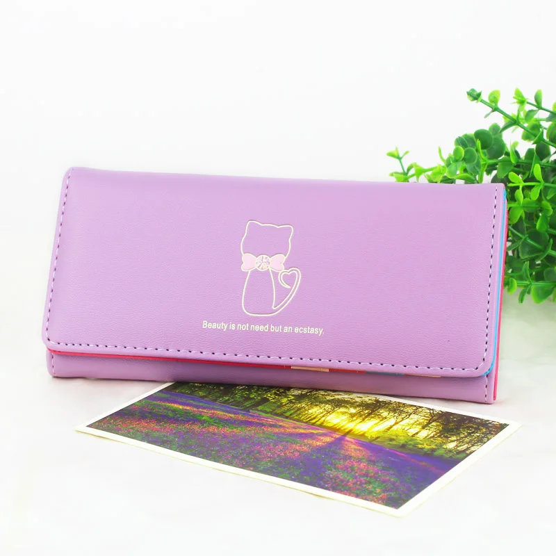 Дамские кошельки кошелек с кармашком для монет женские длинный держатель карт