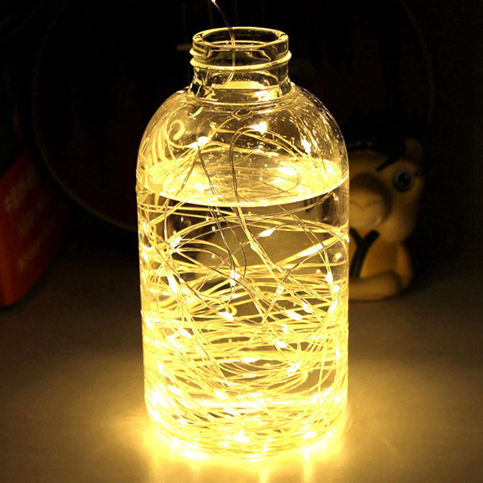 

String Lights Copper Wire USB 5V Power Supply Fairy Lights Party Decor Lamp christmas fairy lights decorative led lights garland